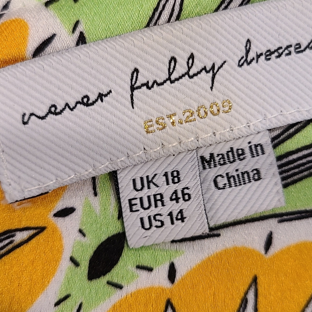 Never Fully Dressed Multicolor Patterned Dress - image 7